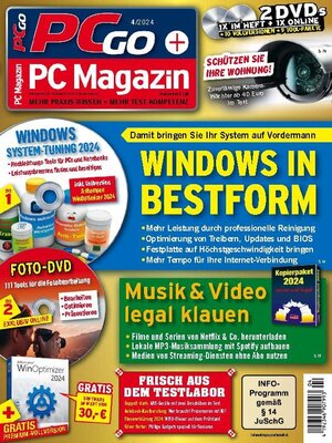 cover image of PC Magazin/PCgo